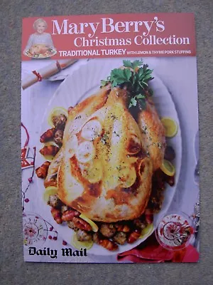 Traditional Turkey Recipe Card - Mary Berry's Christmas Collection • £1.75