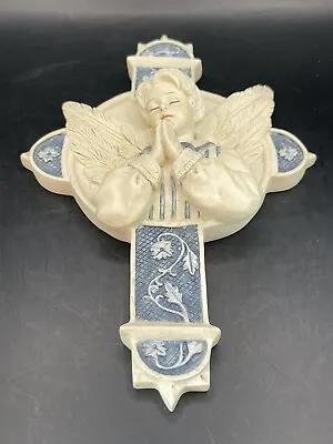 Sarah's Angels Collectible  James  Wall Plaque Angel On Cross • $17.25