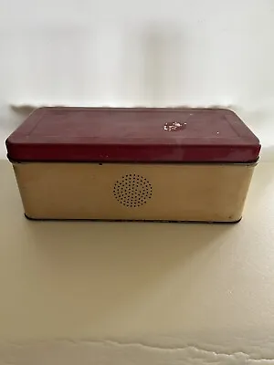 Vintage Metal Tin Bread Box • $18.50