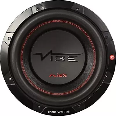 Vibe SLICK10D2-V0 – 10 Car Inch Subwoofer  500 Watts RMS 1500W Max • $149.28