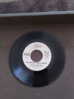 1980 Epic 45 Promo Charlie Daniels Band #9-50921 The Legend Of Wooley Swamp • $8