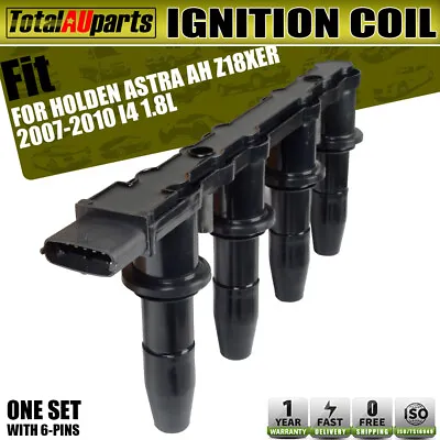 Ignition Coil Pack For Holden Astra AH 2007-2010 1.8L Z18XER 1208021 10458316 • $49.99