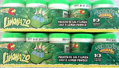 Jovy Limonazo Mexican Candy Salt & Lemon Powder  2 Boxes 10 Ct Ea * • $15.99
