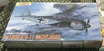 Focke-Wulf Fw 190A-8/R-11 NACHTJAGER STILL SEALED DRAGON 1/48 5514 • $25.95