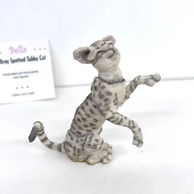 Country Artists A Breed Apart The Grey Spotted Tabby Cat Ornament Figurine. #12 • £22.99