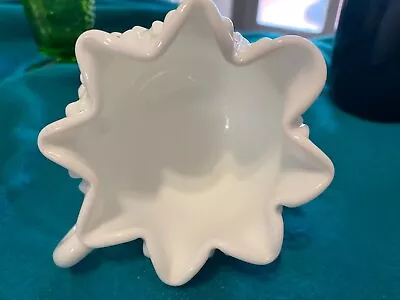 Vintage Milk Glass Hobnail Sugar Dish • $2