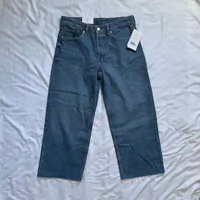 H&M &Denim NWT Baggy Wide Loose Fit Jeans Sz 6 Y2K • $30