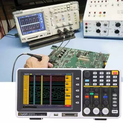 Mixed Signal MSO Oscilloscope Logic Analyzer Owon MSO7062TD 8  60MHz 1GS/s  FFT • $585