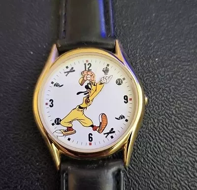 Disney Baseball Goofy Watch Backwards Dial Special Edition • $49.99