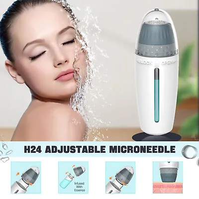 Bio Needle H24 Pins Adjustable Length Microneedling Hyaluronic Derma Roller UK • £10.48