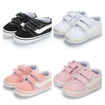 £4.99 • Buy Newborn Gift Baby Boy Girl Pram Shoes Infant Sneakers Toddler PreWalker Trainers