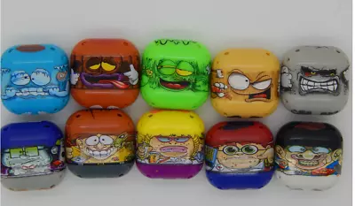 RARE! Mighty Beanz! All 10 Square Beans From Series 3! Collect! • £45