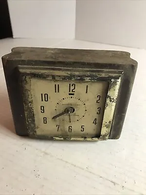 Vtg GE Clock Mid Century Nightstand Automatic Alarm  Model 7H04 For Parts • $7