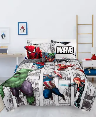 Marvel's Avengers Twin Full & Queen Bed Sets - 6 & 8 Piece • $209.95