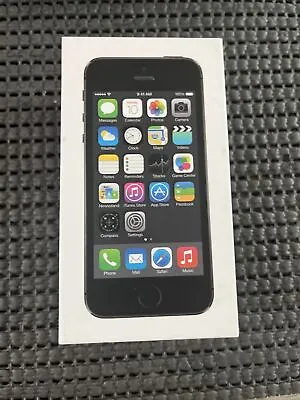 Apple IPhone 5s Space Gray 32GB **EMPTY BOX ONLY** • £2.99