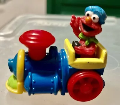 2005 Mattel Sesame Street Elmo Diecast Train Engine Car W Wheels • $6