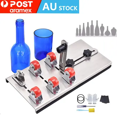 Glass Bottle Cutter Kit Adjustable Recycle Cutting Machine Tool Craft Art DIY AU • $17.75