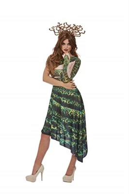 £60.61 • Buy Smiffys Medusa Costume, Green (Size S)