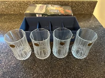 Cristal D'Arques Longchamp 24% Lead Crystal 11.1/4 OZ Tumblers Made In France • $22