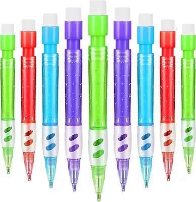 Assorted Mini Mechanical Pencils 0.7 Mm Automatic Pencils With Mini Erasers Mini • $8.22