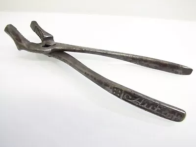 Antique HUDSON & THURBER PLIERS AUTOMOTIVE TOOL FORD MODEL T MECHANIC 1910's • $9.99