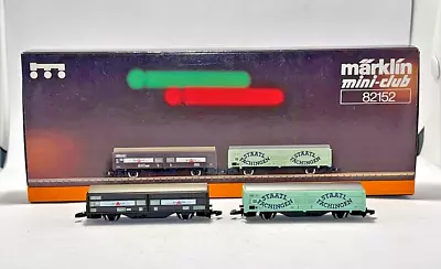 Z Scale Marklin 82152 DB Apollnaris & Staatl Fachingen Freight Set Original Box • $49.99