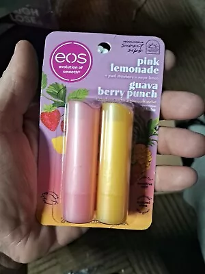 EOS Evolution Of Smooth NEW SEALED Pink Lemonade And GuavaBerryPunch 1 PACK OF 2 • $6.29