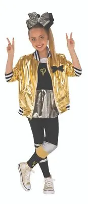 Rubies JoJo Siwa Dance Outfit Gold Jacket Childrens Halloween Costume 640555 • $55.76