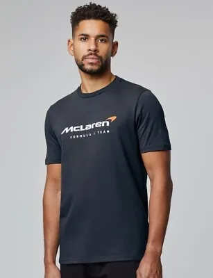 F1 Formula One McLaren Logo T-Shirt - Grey - Official Merchandise • £24