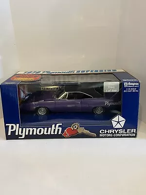 1970 Plymouth Super Bird Plum Crazy Purple American Muscle RC2 1:18 Scale • $299.99