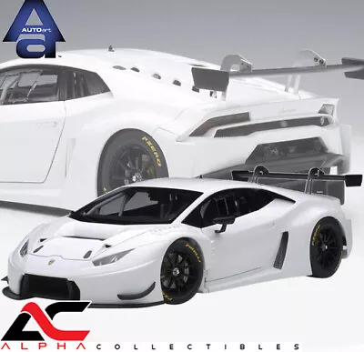 Autoart 81527 1:18  Lamborghini Huracan Gt3 (bianco Isis/white) Supercar • $123.50