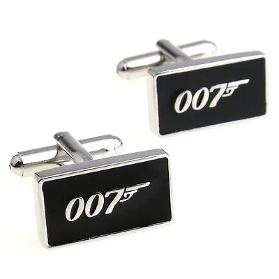 £7.55 • Buy 007 James Bond Cufflinks LUXURY GIFT BOX Novelty Cool Men's Funny - UK SELLER