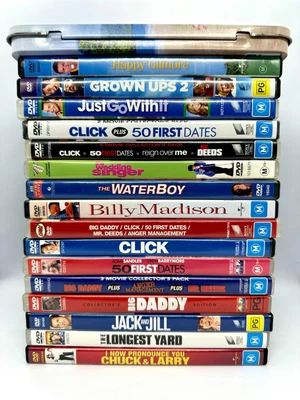 $49.95 • Buy Adam Sandler DVD Bundle 27 Movie Collection & Steel Case