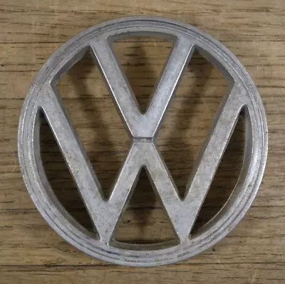 Original Vtg 1970's VW Type 1 3 Bug Notchback Fastback Super Beetle Hood Emblem • $29.95