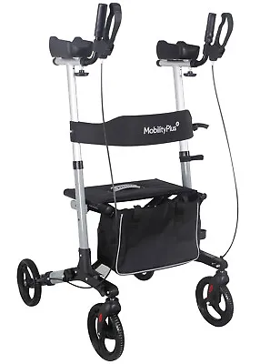 £124.99 • Buy NEW MobilityPlus+ Upright Rollator Mobility Walker Lightweight With Arm Support