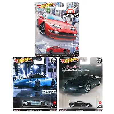 Hot Wheels Car Culture Die-Cast Metal Vehicle Real Riders Tyres 1:64 Scale • £9.99