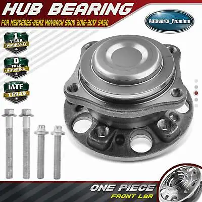 Front Wheel Hub & Bearing Assembly For Mercedes-Benz W222 S550 S550e S600 14-21 • $55.99