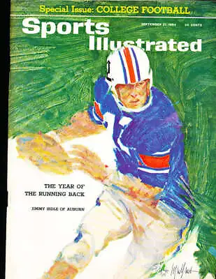 9/21 1964 Jimmy Sidle Auburn Sports Illustrated Newsstand Nm • $100