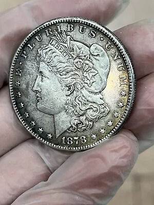 1878-s Morgan Silver Dollar Beautiful Toning Uncirculated  • $100
