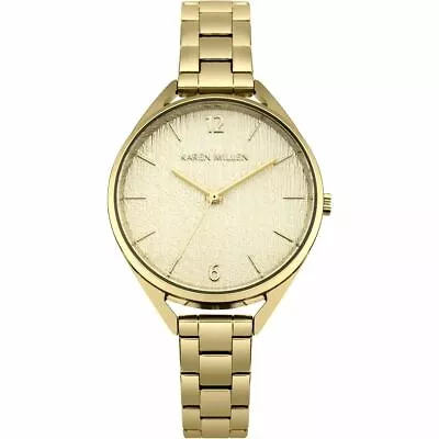 Karen Millen Gold Ladies Watch - KM162GM • £37.90