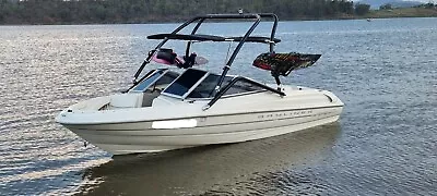 Wakeboard Tower Wanted Wake PACKAGE Polished Tower With Bimini And Double Rack. • $2099