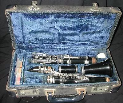 Vintage Bundy/Selmer Soprano Clarinet- Parts Only W/ Hard Case • $25