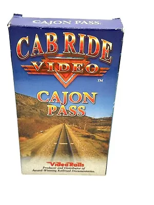 Video Rails VHS Tape Cab Ride Cajon Pass - Santa Fe SP UP • $4.99