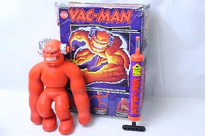 Vintage 1994 Cap Toys Vac-Man Figure   Toy Pump Stretch Armstrong Enemy -113 • $79.99