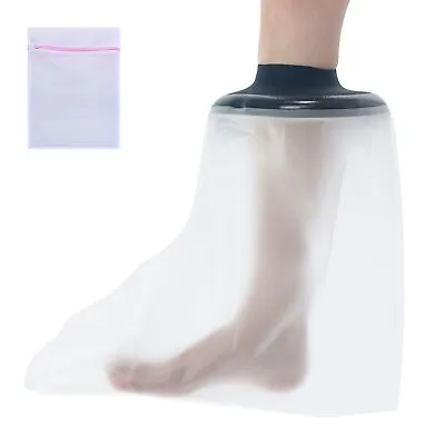 £14.69 • Buy Leg Waterproof Cast Protector Dressing Shower Cover Reusable Bag For Wound Burns