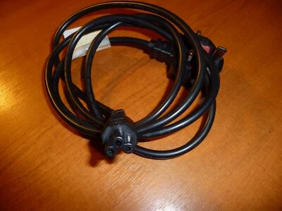 £0.85 • Buy Clover Leaf Mains UK 3 Pin C5 Cloverleaf Power Lead Cable TV Laptop