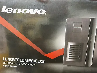 £24.99 • Buy New Lenovo Iomega IX2-DL 2-Bay Network Attached Storage NAS
