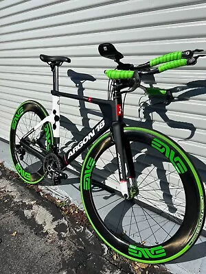 Argon 18 TT/Tri Bike Enve Chris King Campagnolo Ceramic Speed • $1999