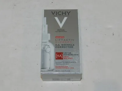 Vichy LiftActiv Supreme H.A. Wrinkle Corrector Hyaluronic Acid Serum Exp 9/24 • $25.44