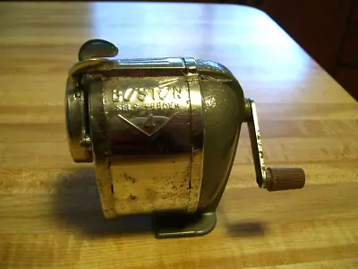 Vintage Boston #4 Self Feeder Pencil Sharpener • $5